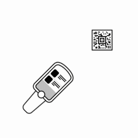 Scan QR code to pay animation