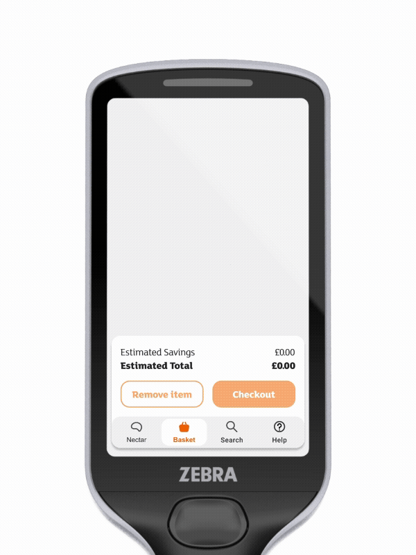 Adding products on handset